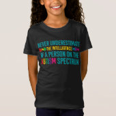 Funny Autism Awareness T-shirt for Teachers School (Voorkant)