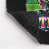 Funny Autism Rizz Em With The Tism Frog Meme Autis Muismat (Hoek)