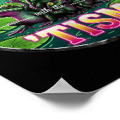 Funny Autism Rizz Em With The Tism Frog Meme Autis Poster (Hoek)