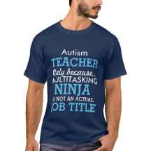 Funny Autism Special Needs Teacher CBendel