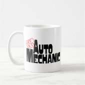 Funny Auto Mechanic Koffiemok (Links)