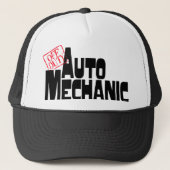 Funny Auto Mechanic Trucker Pet (Voorkant)