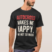 Funny Autocross T-shirt (Voorkant)