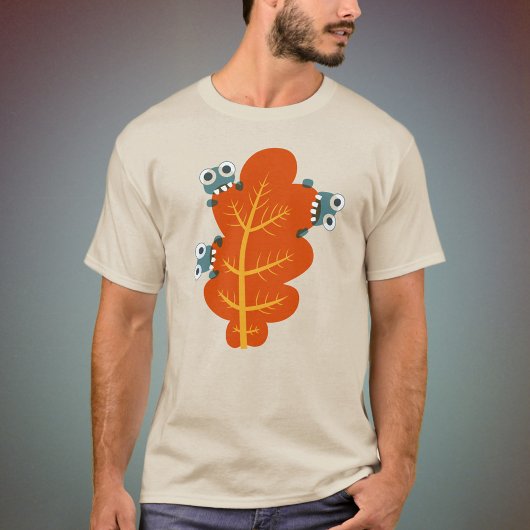 Funny Autumn Leaf Natuur Lover Herfst Season T-shirt