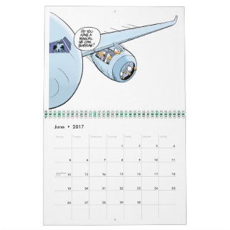 Funny Aviation Comics Agenda Kalender