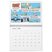 Funny Aviation Comics Agenda Kalender (Jan 2026)