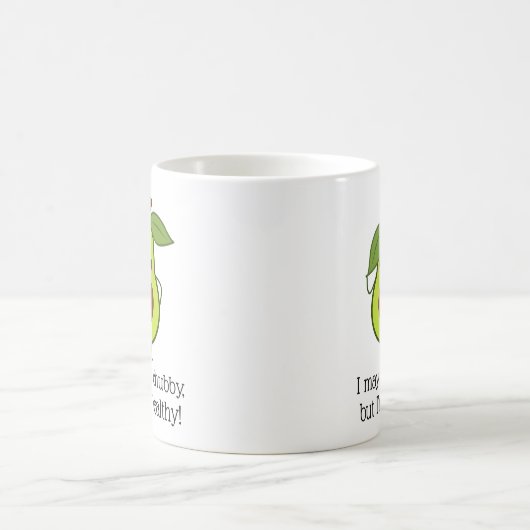 Funny Avocado Chubby, Good Fat Koffiemok (Center)