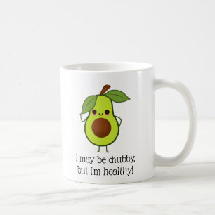 Funny Avocado Chubby, Good Fat Koffiemok