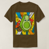 Funny Avocado Fruit 12 T-shirt (Design voorkant)