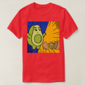 Funny Avocado Fruit 14 T-shirt (Design voorkant)