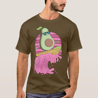 Funny Avocado Funny Surfing Avocado Surfing Avocad T-shirt