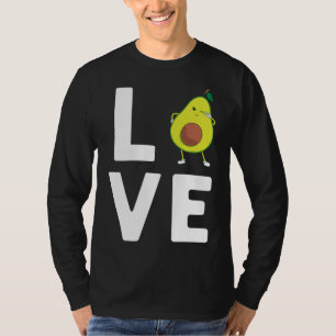 Funny Avocado Gift for Men Healthy Dessert F T-shirt