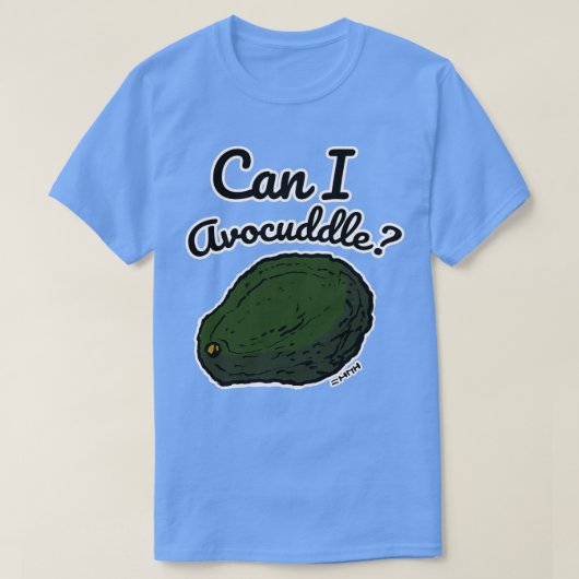 Funny Avocado Lover Gifts Avocuddle Avocado Printe T-shirt (Design voorkant)