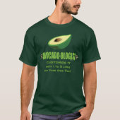 Funny Avocado Lover T-shirt (Voorkant)