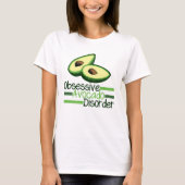 Funny Avocado Lover Women's T-shirt (Voorkant)