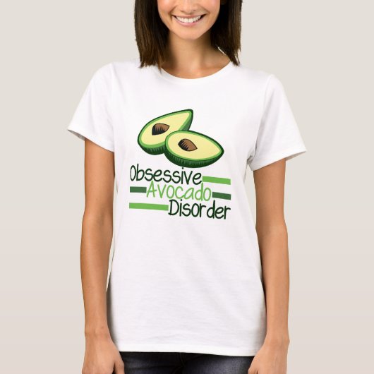 Funny Avocado Lover Women's T-shirt (Voorkant)