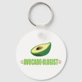 Funny Avocado Sleutelhanger (Voorkant)