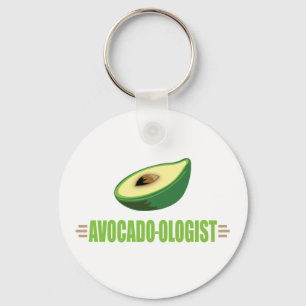 Funny Avocado Sleutelhanger