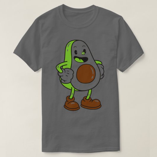 Funny avocado-stijl t-shirt (Design voorkant)