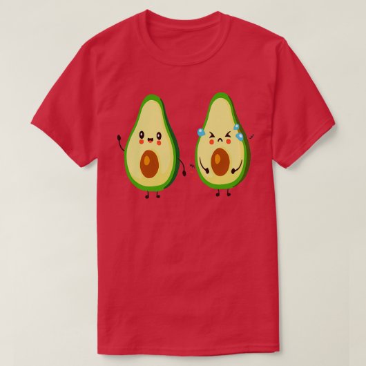 Funny Avocado Surfing Essential TShirt (Design voorkant)