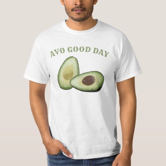 Funny Avocado T-shirt (Voorkant)