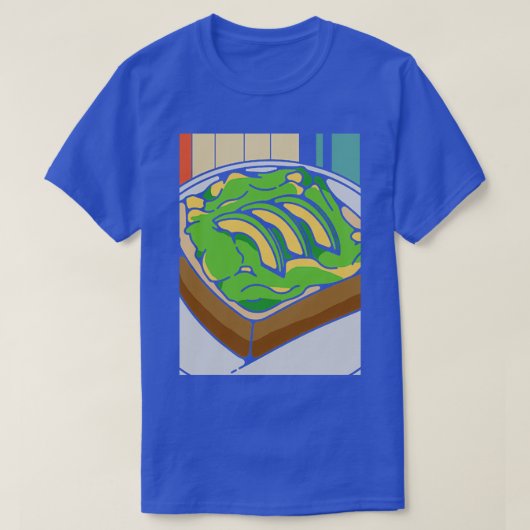 Funny Avocado Toast gift T-shirt (Design voorkant)