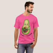 Funny Avocado Tote – I’m Not Extra, I’m Essential T-shirt (Voorkant volledig)