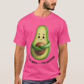 Funny Avocado Tote – I’m Not Extra, I’m Essential T-shirt (Voorkant)