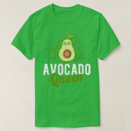 Funny Avocado Vegan Dames Vegetarian Gift 2 T-shirt (Design voorkant)