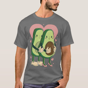 Funny avocado Zwangerschap De Heilige Guacamole Im T-shirt