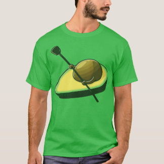 Funny Avocados die op de boot surft T-shirt