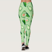 Funny Avocados Leggings (Achterkant)