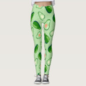 Funny Avocados Leggings (Voorkant)