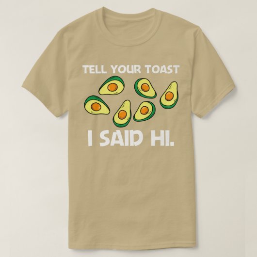 Funny Avocados Mex voor mannen T-shirt (Design voorkant)