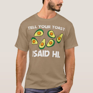 Funny Avocados Mex voor mannen T-shirt