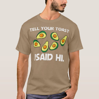 Funny Avocados Mex voor mannen T-shirt