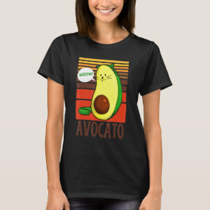 Funny Avocato ca voor katten T-shirt