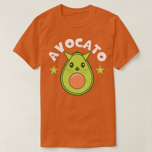 Funny Avocato Guacamole Cat Lover Cl T-shirt (Design voorkant)