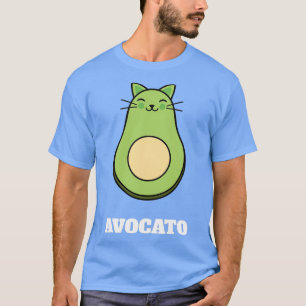 Funny Avocato-ontwerp met een schattige avocado-ka T-shirt