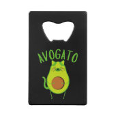 Funny Avogato Creditkaart Flessenopener (Achterkant)