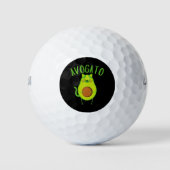 Funny Avogato Golfballen (Voorkant)