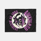 Funny Awkward Nature Quote Rude By Accident Humor  Fleece Deken (Voorkant (Horizontaal))