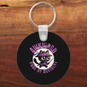 Funny Awkward Nature Quote Rude By Accident Humor  Sleutelhanger (Voorkant)