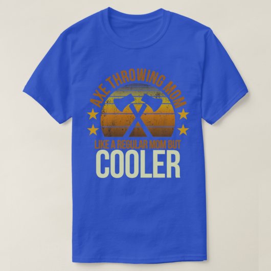 Funny Ax die fan Merchandise voor mam gooit T-shirt (Design voorkant)