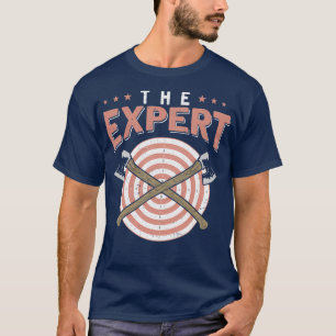Funny Ax Throwing Expert Hatchet Woodarbeider 2 T-shirt