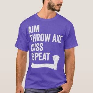 Funny Ax Throwing Lumberjack Hatchet im Throw Ax T-shirt