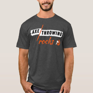 Funny Ax Throwing voor mannen en vrouwen T-shirt