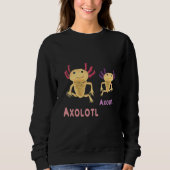 Funny Axolotl Axolitl Pun Trui (Voorkant)