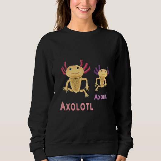 Funny Axolotl Axolitl Pun Trui (Voorkant)