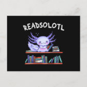 Funny Axolotl Briefkaart (Voorkant)